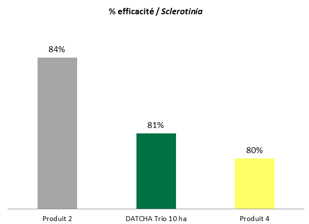 Graphe_DATCHA Trio_Sclérotinia